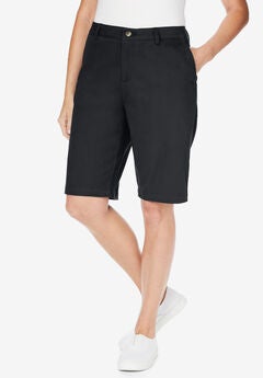 Adjustable Waist Chino Short