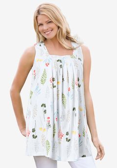 Swing Square Neck Pocket Tunic