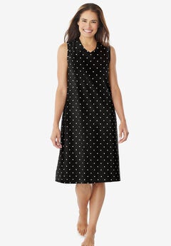 Short Sleeveless Sleepshirt