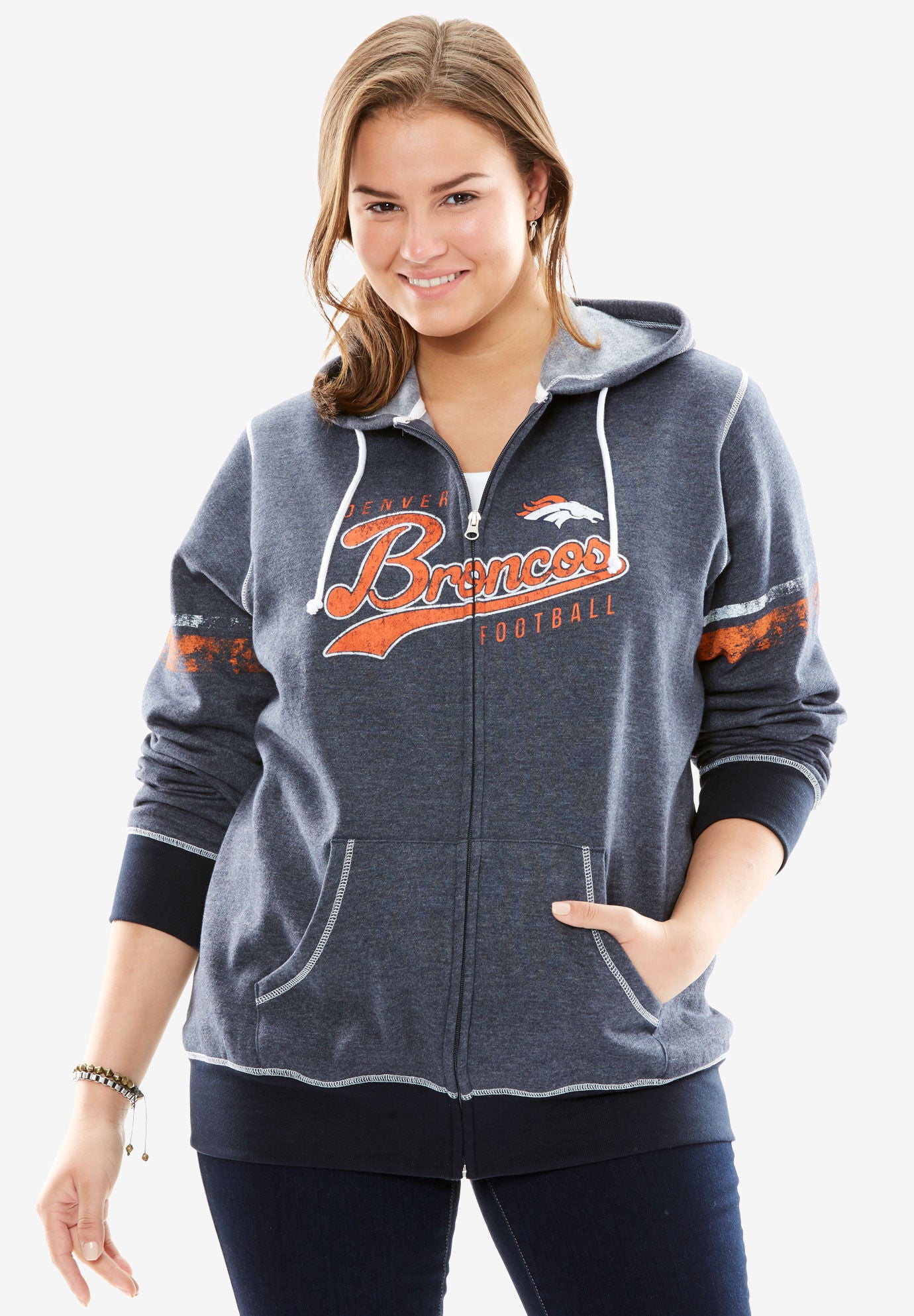 nfl zip up hoodies