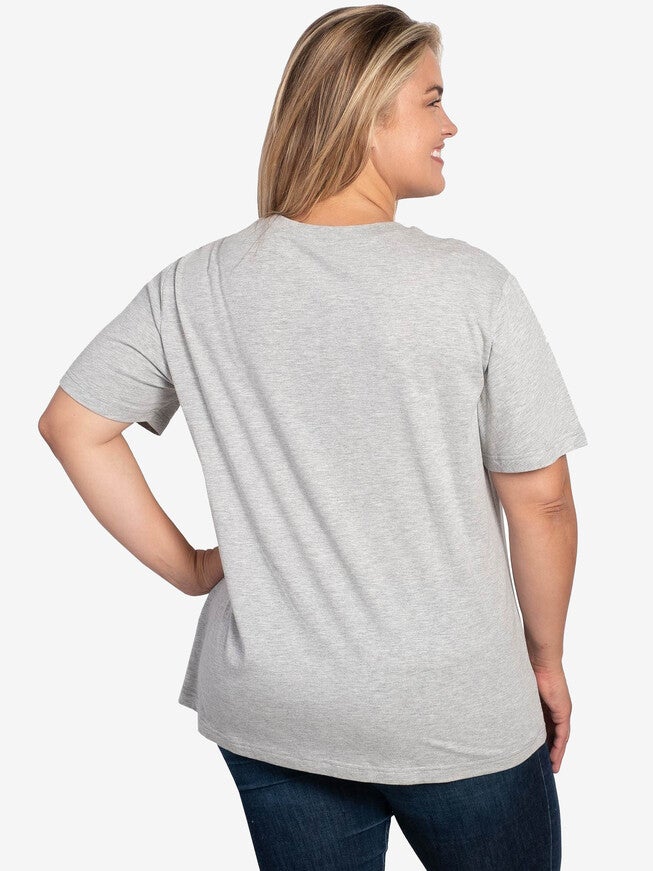 Disney Eeyore Christmas T-Shirt Holiday Gray, , on-hover image number 1