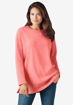 Crewneck Ultra Soft Sherpa Sweatshirt