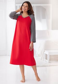 Plus Size Cotton Sleep Shirts