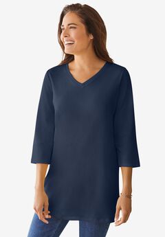 Plus Size Wide Sleeve Tops