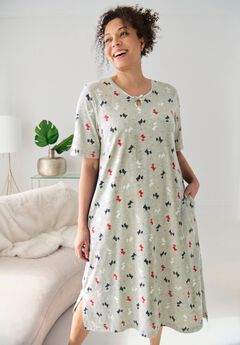 Serenada Keyhole Knit Sleepshirt