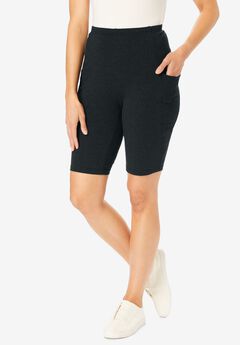 Stretch Cotton Pocket Bike Short