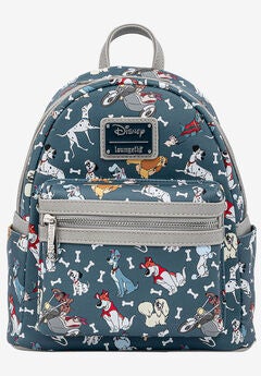 Loungefly x Disney Dogs Mini Backpack Handbag All-Over Print 101 Dalmatians