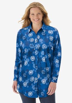Plus Size Casual Long Sleeve Tops