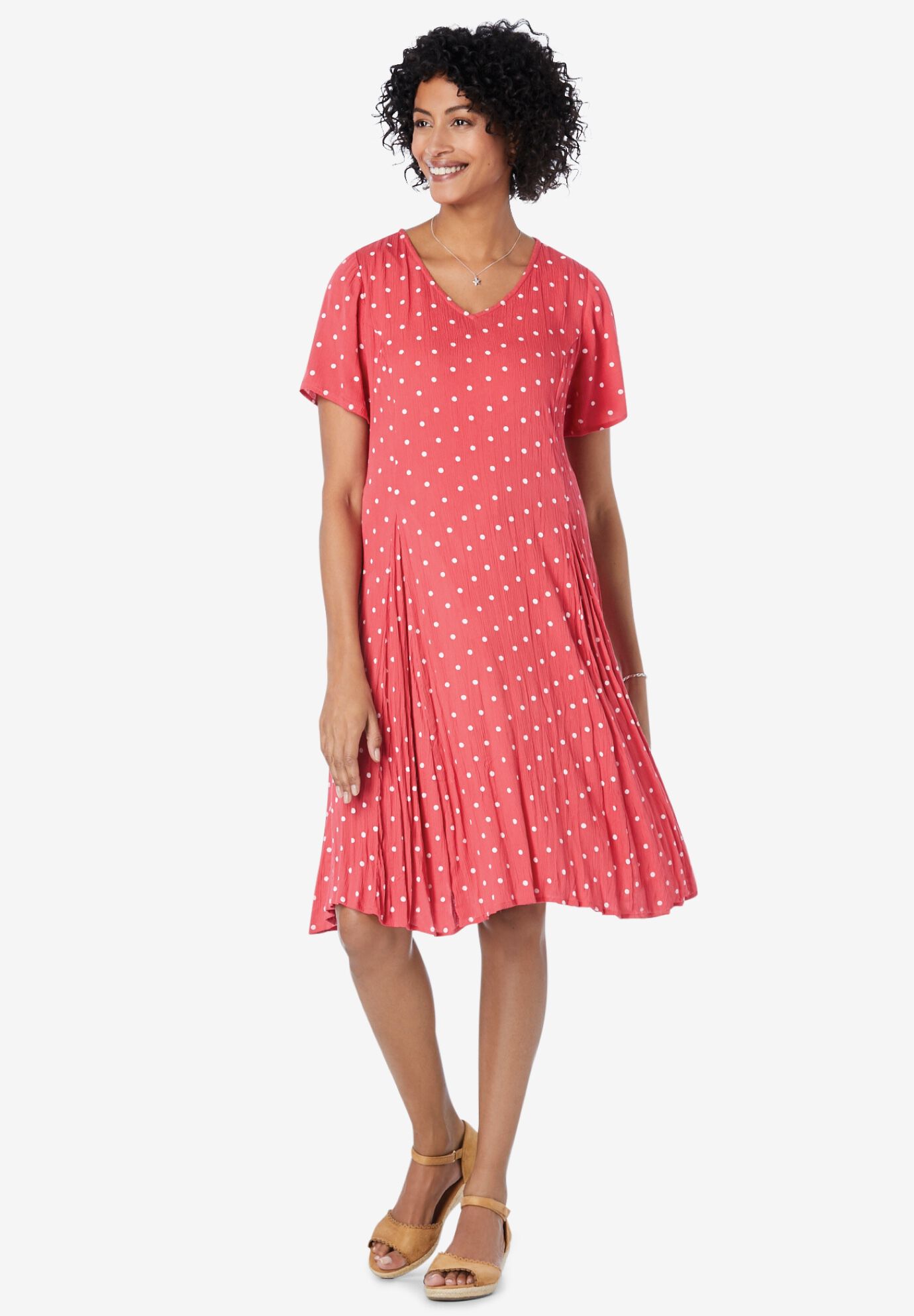 crinkle fabric dresses
