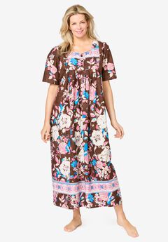 Bib-Front Short Sleeve Maxi Lounger