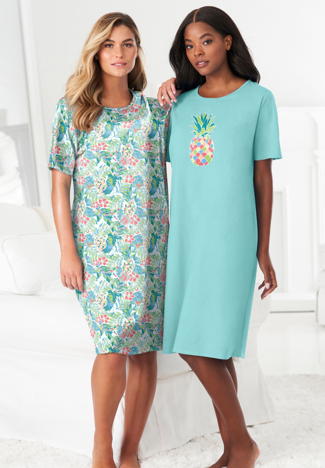 Woman within nightshirts clearance