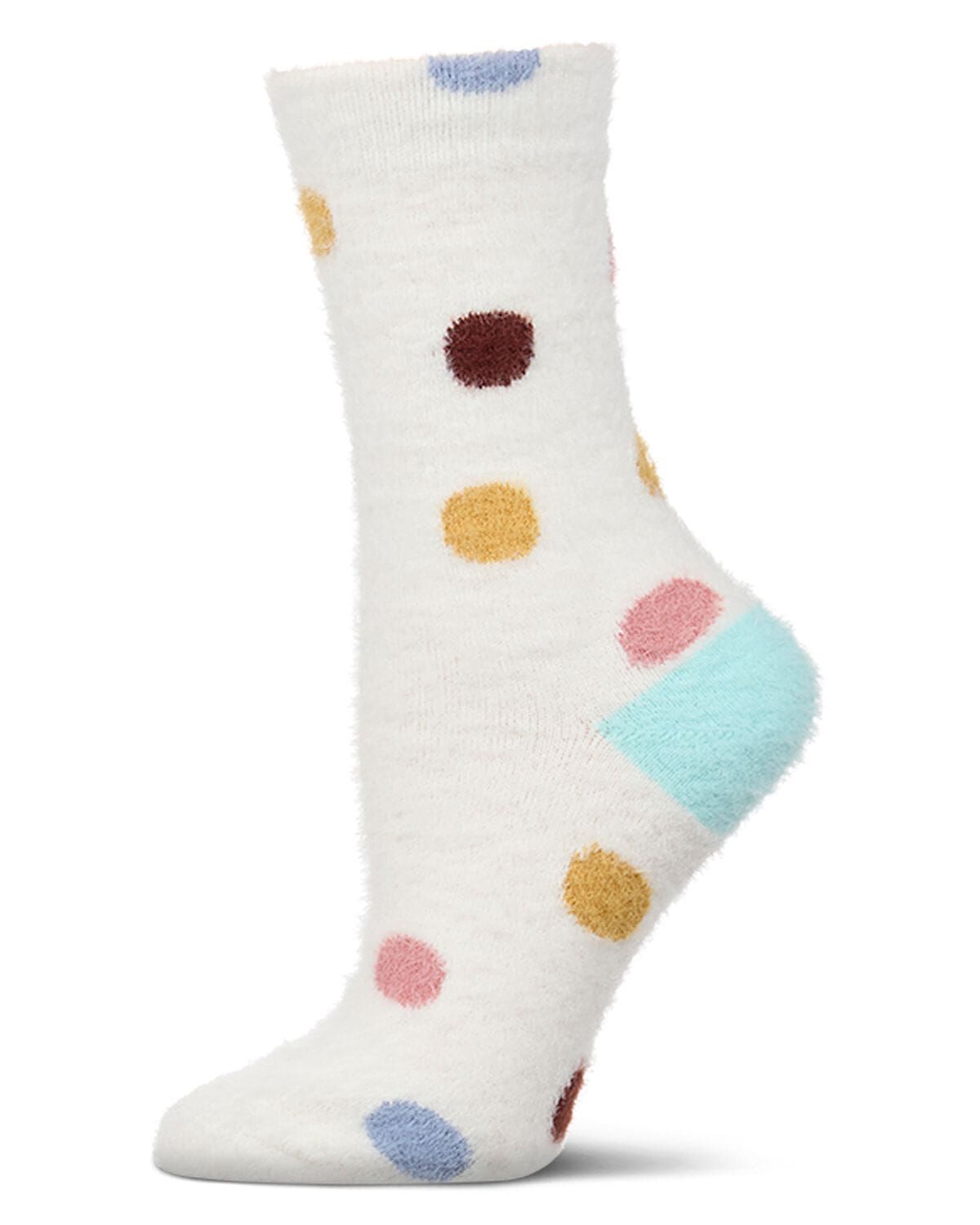 Dotted Plush Crew, IVORY, hi-res image number 0