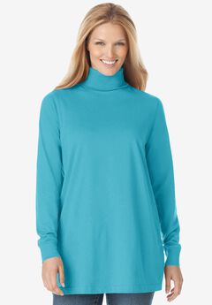 Perfect Long-Sleeve Turtleneck Tee