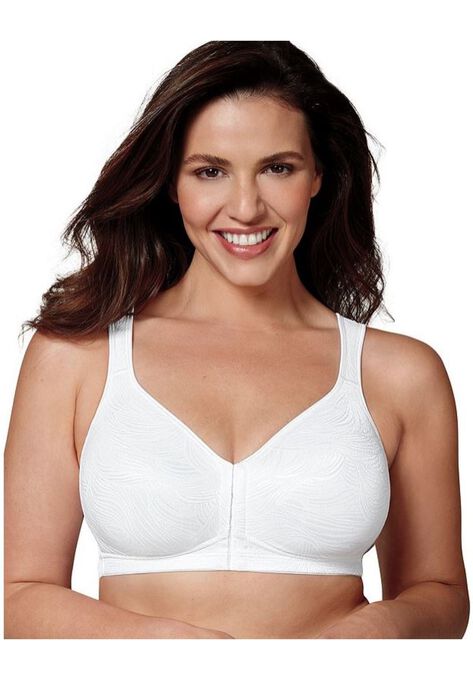 18 Hour Posture Boost Wirefree Bra, WHITE, hi-res image number null
