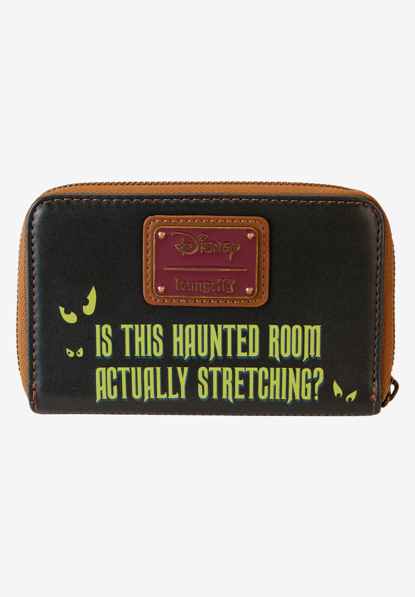Loungefly x Disney Haunted Mansion Portraits Zip-Around Wallet, BLACK, on-hover image number 1