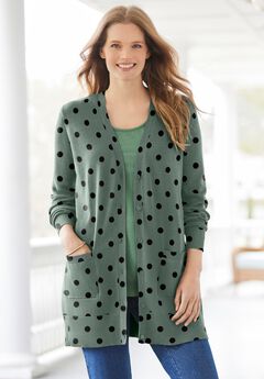 Perfect Longer-Length Cotton Cardigan