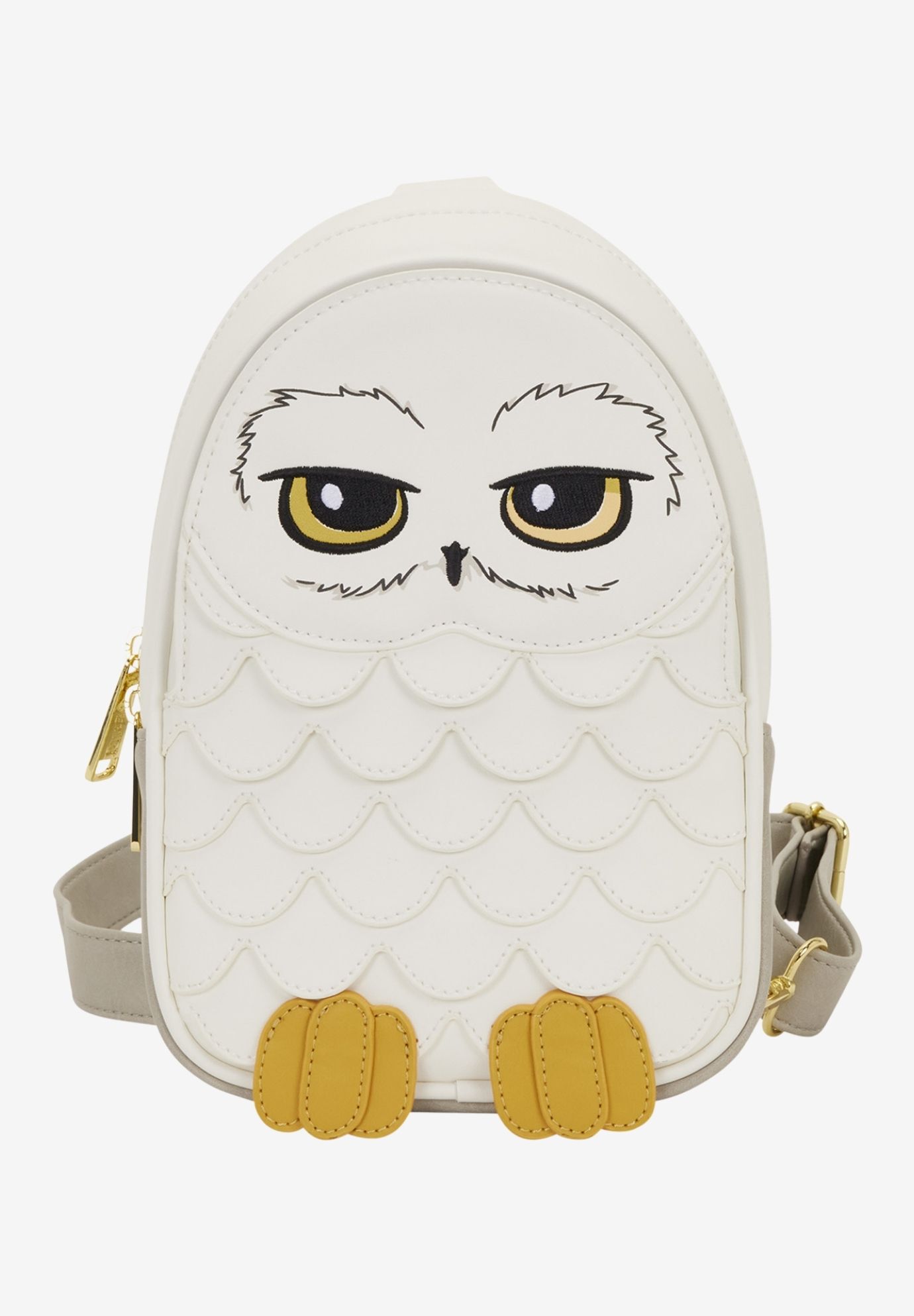 Loungefly Harry Potter Hedwig Owl Sling Bag, WHITE, alternate image number 2
