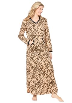 Long Printed Sleep Shirt