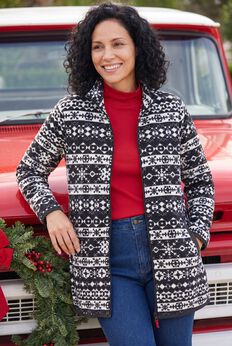 Zip-Front Microfleece Jacket