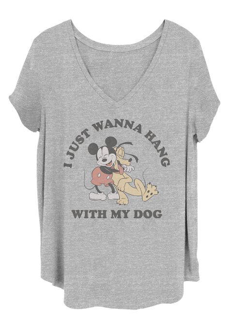 Mickey Dog Fill Lover, HEATHER GREY, hi-res image number null