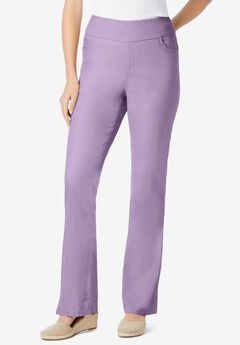 Flex-Fit Pull-On Bootcut Denim Jean