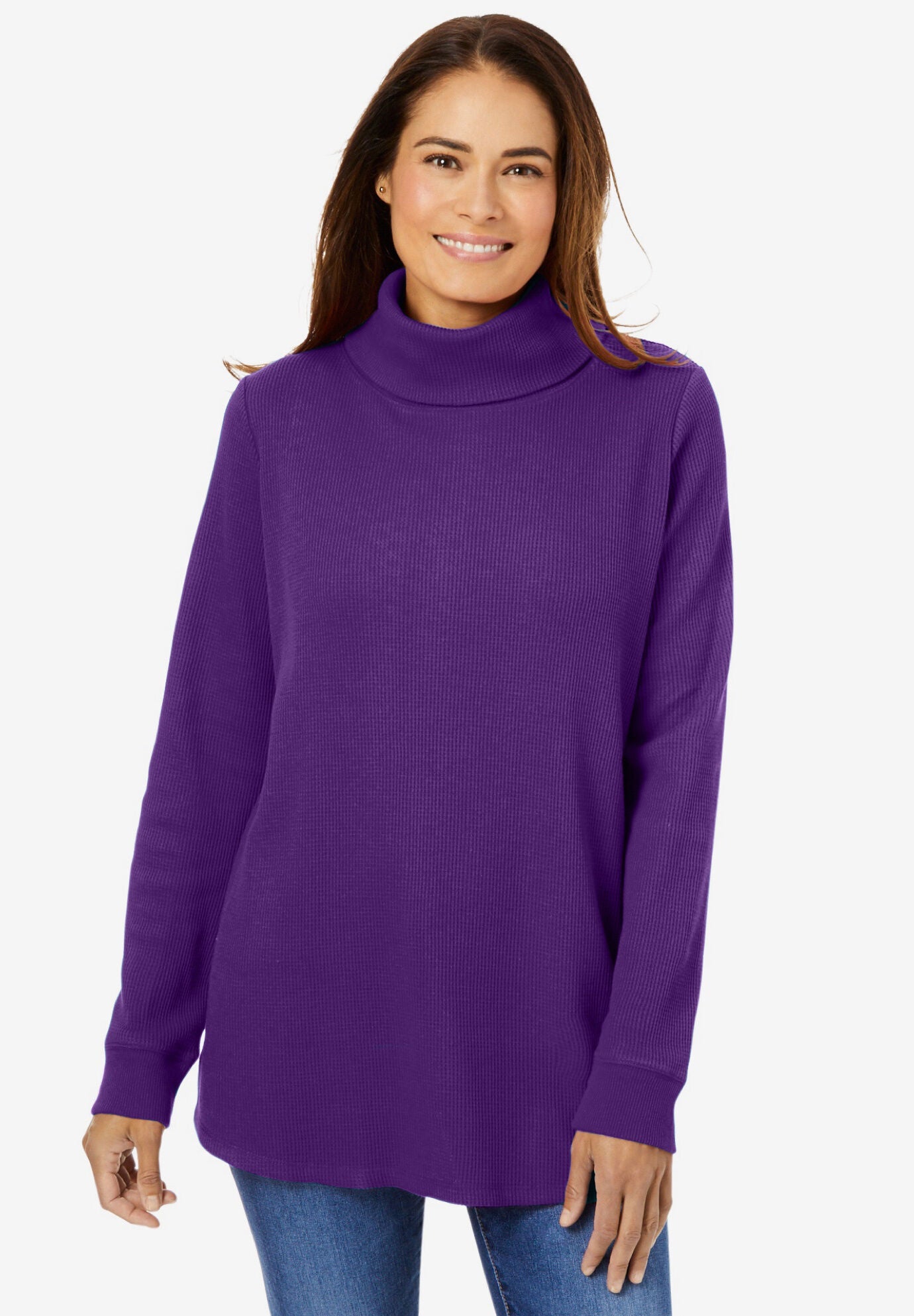 Woman sales within turtleneck