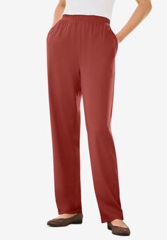 7-Day Knit Straight Leg Pant