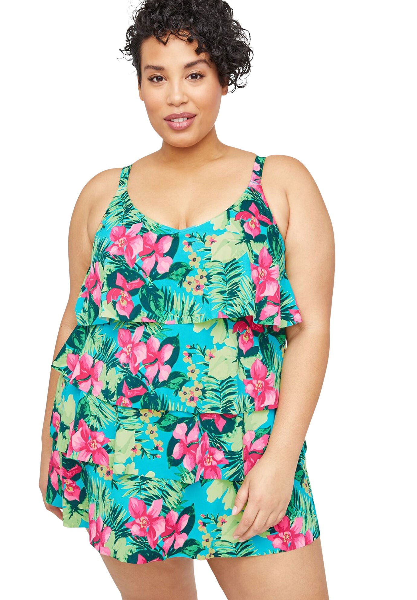 Woman within plus size swimdress