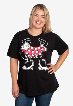 Disney Minnie Mouse Costume T-Shirt Black