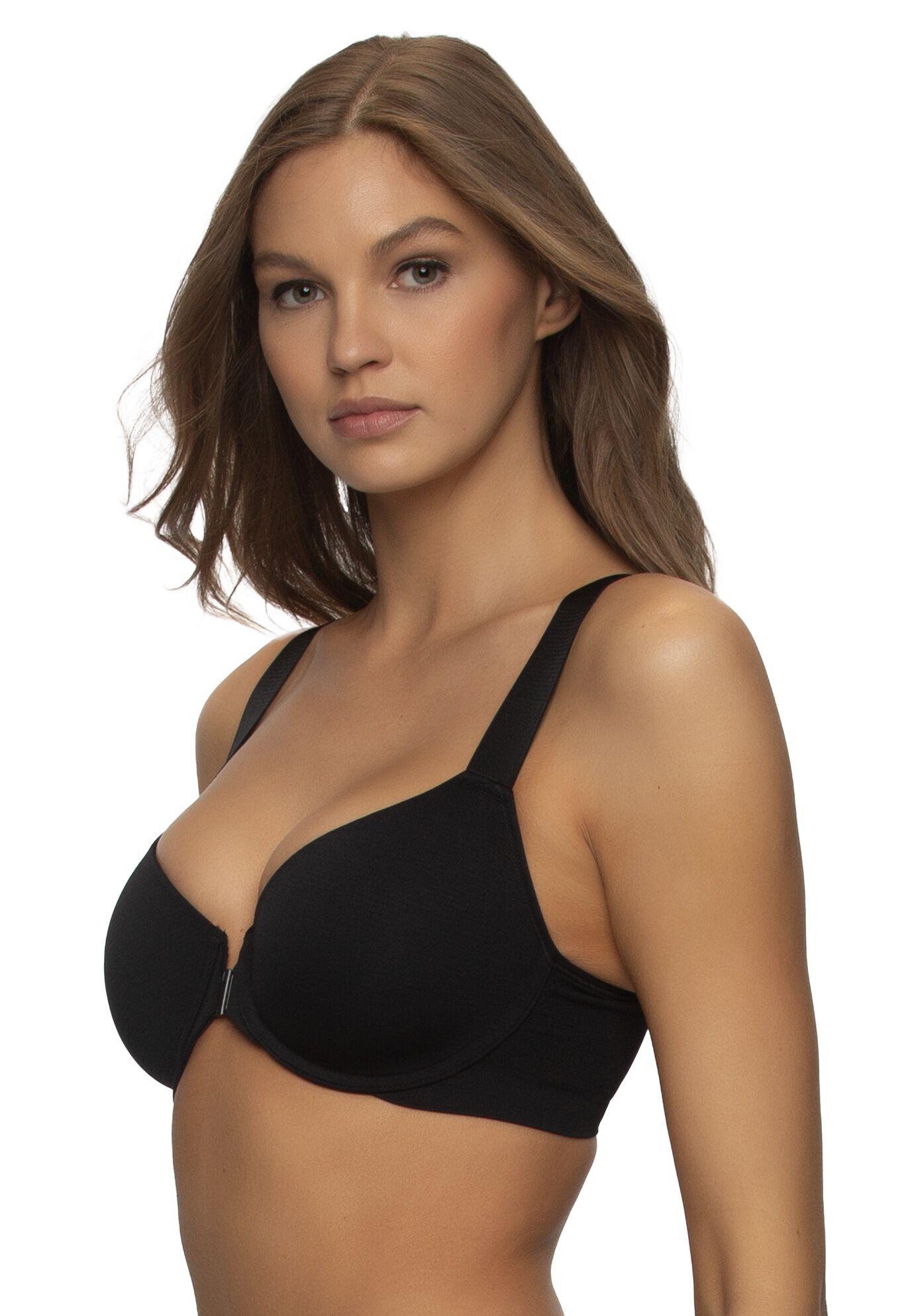 Utopia Front-Close Racerback T-Shirt Bra, , on-hover image number 1
