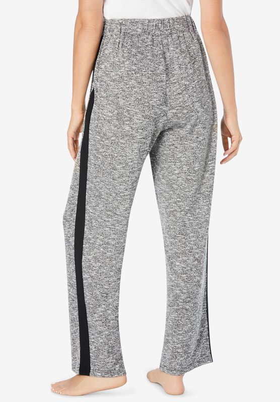 Essentials Womens Cozy Lounge Ankle Length Pajama Jogger Pant 