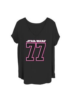 Varsity Girl 77 V-Neck T-Shirt