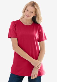 Perfect Short-Sleeve Crewneck Tee