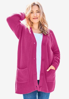 Plus Size Open Cardigans