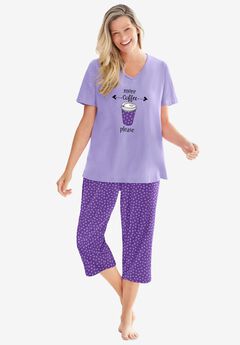 2-Piece Capri Cotton PJ Set