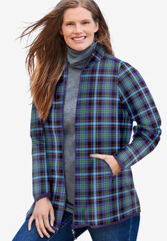 Zip-Front Microfleece Jacket