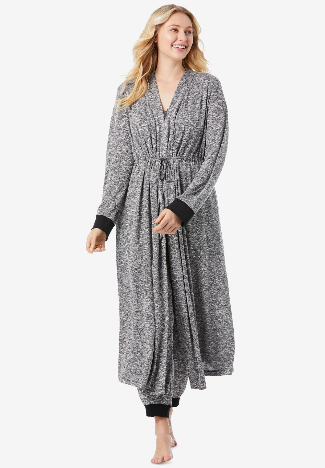 Plus size lightweight robe clearance
