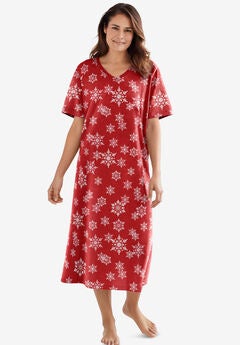 Long Print Sleepshirt