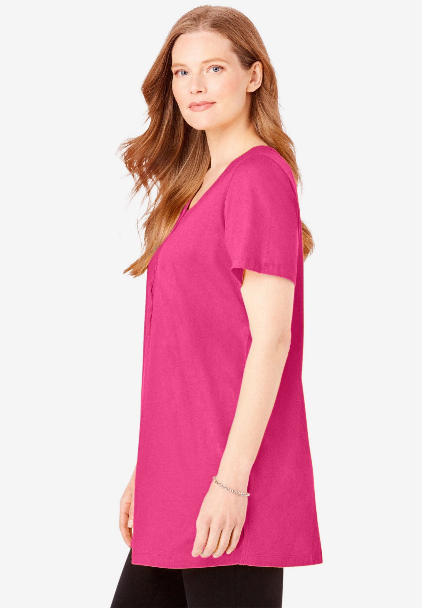 Tie Back Scoop Tunic