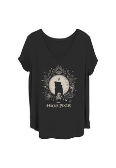 Black Flame V-Neck T-Shirt