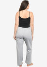 Disney Womens Minnie Mouse Bows Lounge Pants Gray, , on-hover image number null