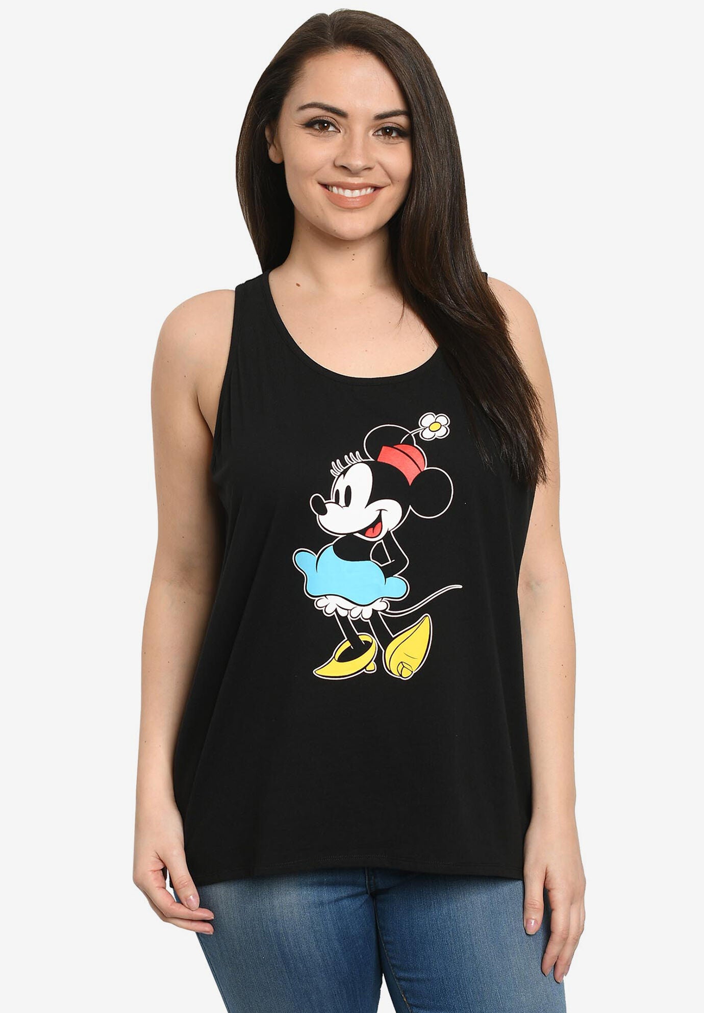 Minnie Mouse Tank Top, BLACK, hi-res image number 0