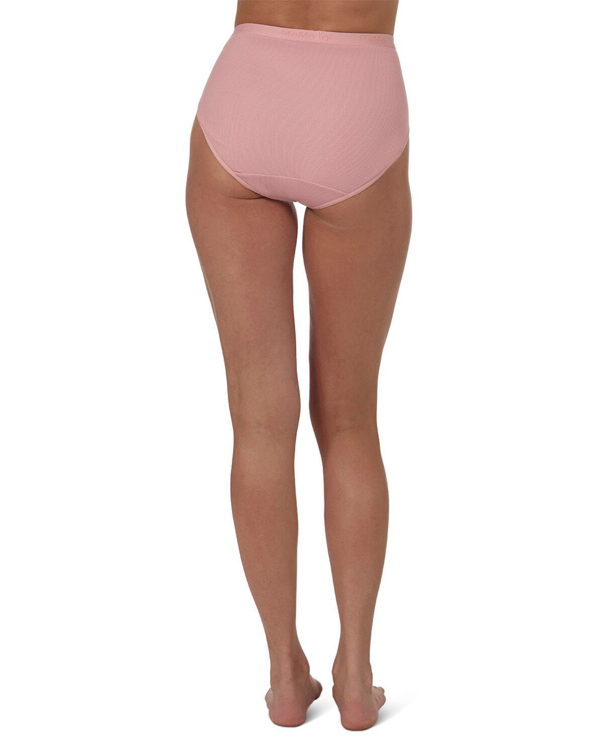 Women's 3 Pair Pack Ribbed Briefs, BRIDAL ROSE, alternate image number 2