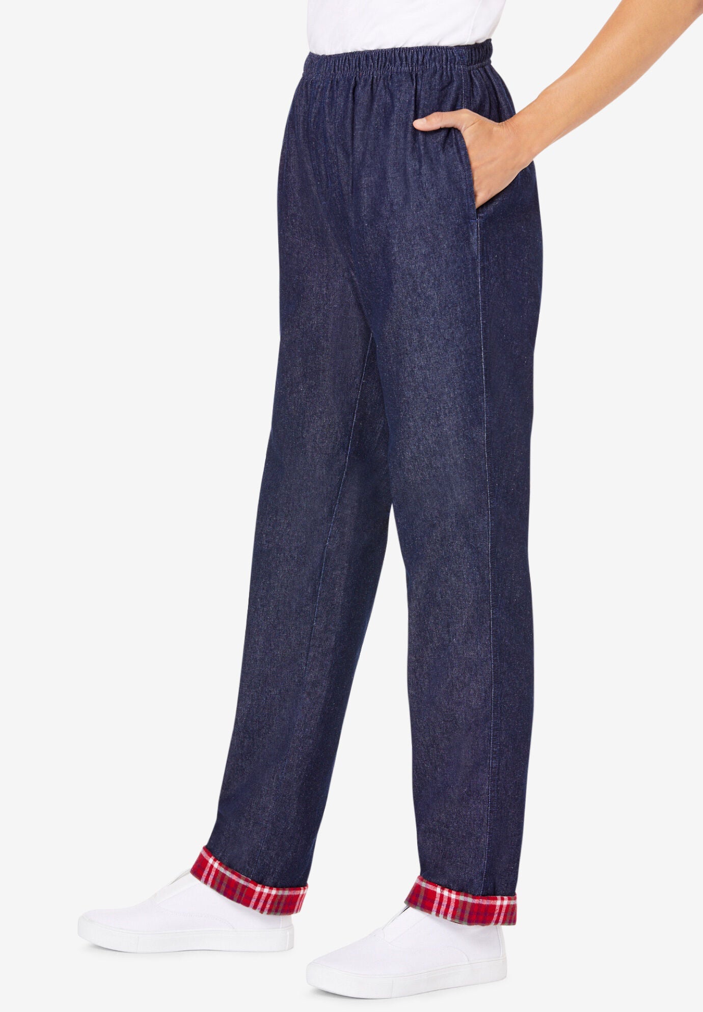 Ladies flannel clearance lined pants