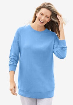 Blue Plus Size Tops
