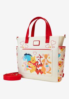 Loungefly x Disney Winnie The Pooh & Friends Convertible Backpack & Tote Bag