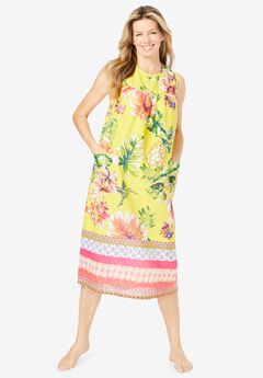 Sleeveless Print Lounger