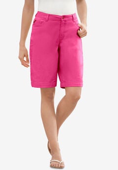Stretch Denim Jean Bermuda Short