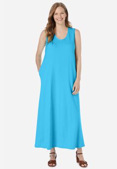 Sleeveless Scoopneck Dress