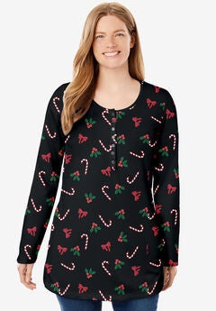 Plus Size Long Sleeve Shirts